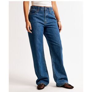 Abercrombie & Fitch Curve Love Hight Rise Loose jeans 33 short